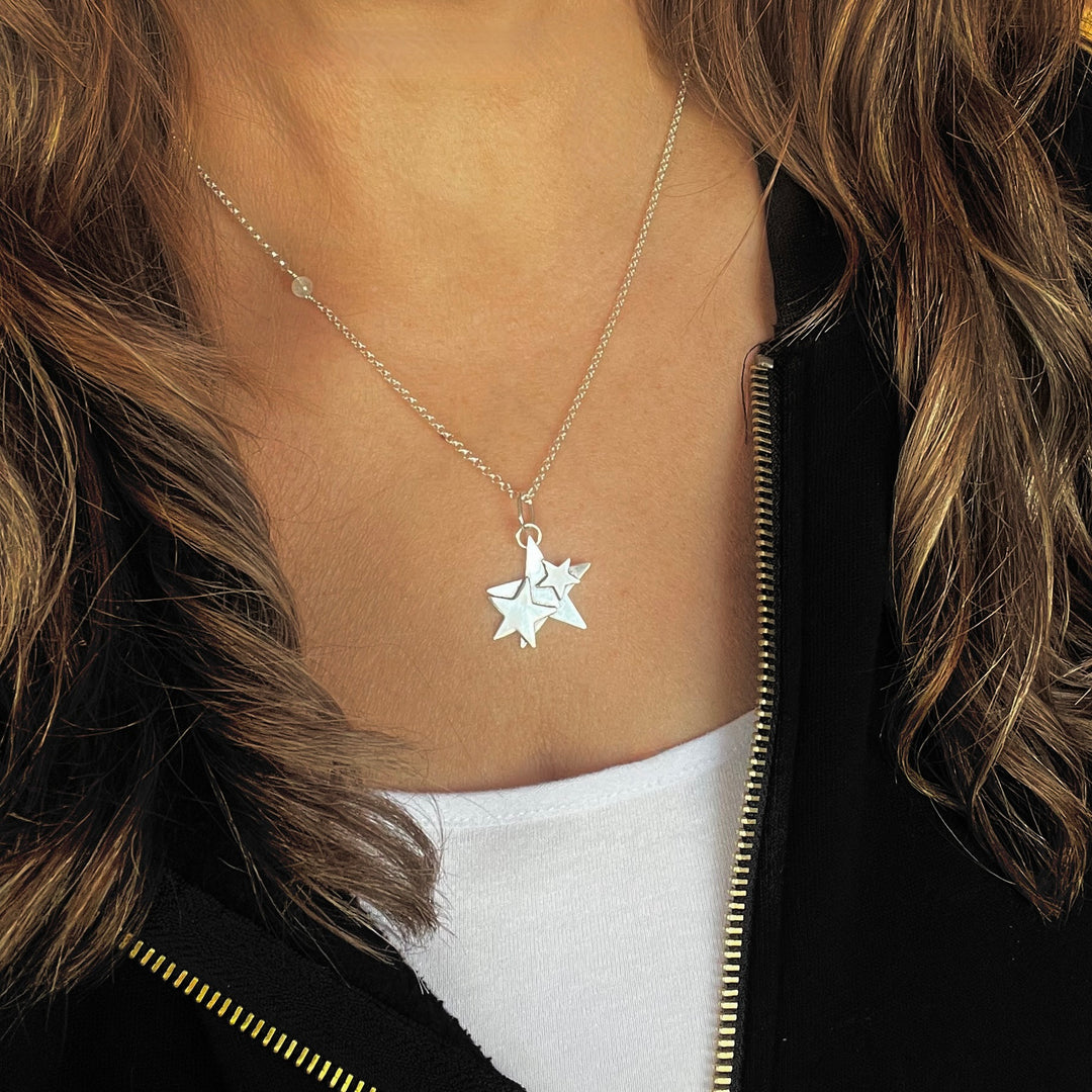 Sterling Silver Star Necklace