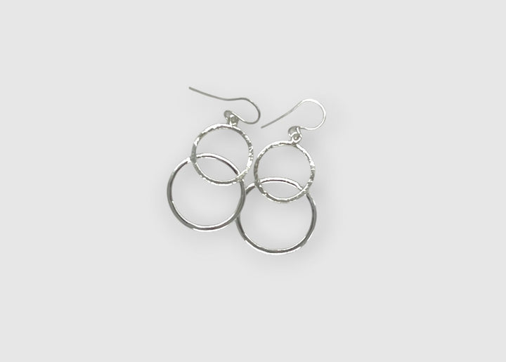 Double Circle Earrings | The Cassandra