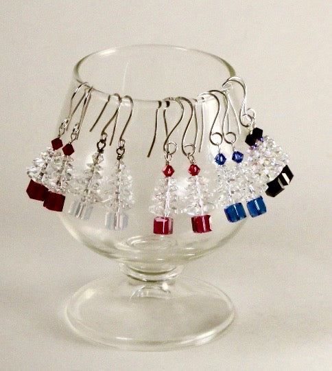 Holiday Christmas Tree Earrings