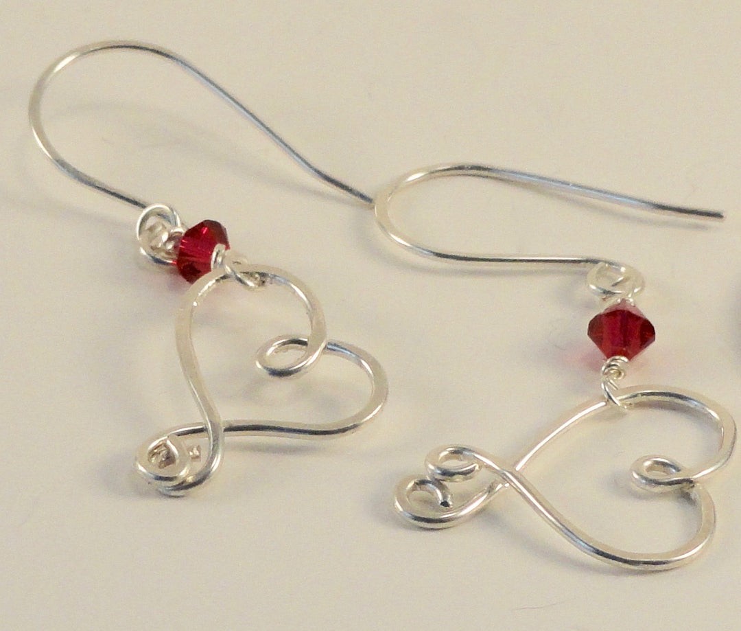 PMJ Signature Heart Earrings