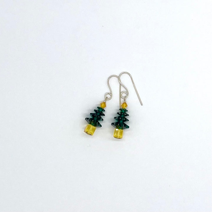 Holiday Christmas Tree Earrings