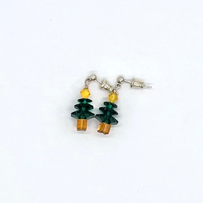 Holiday Christmas Tree Earrings