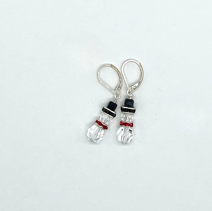 Holiday Snowmen Earrings