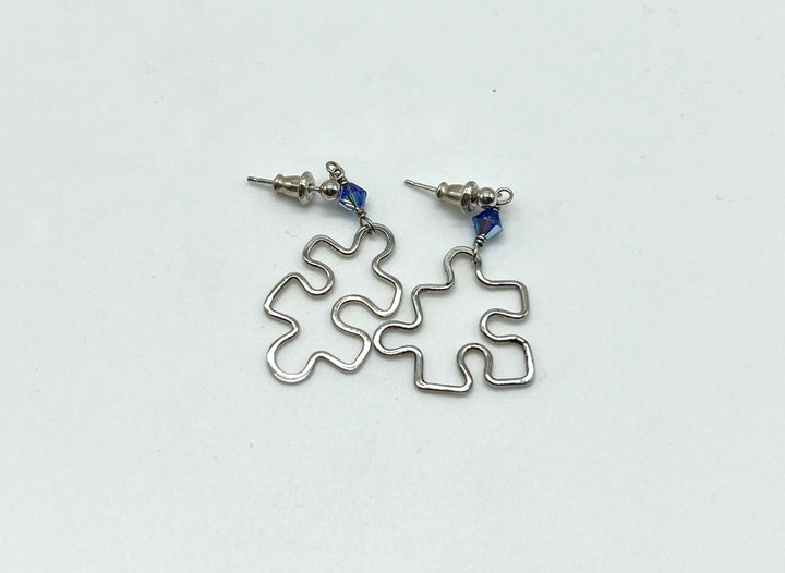 Temple Puzzle Piece Earrings