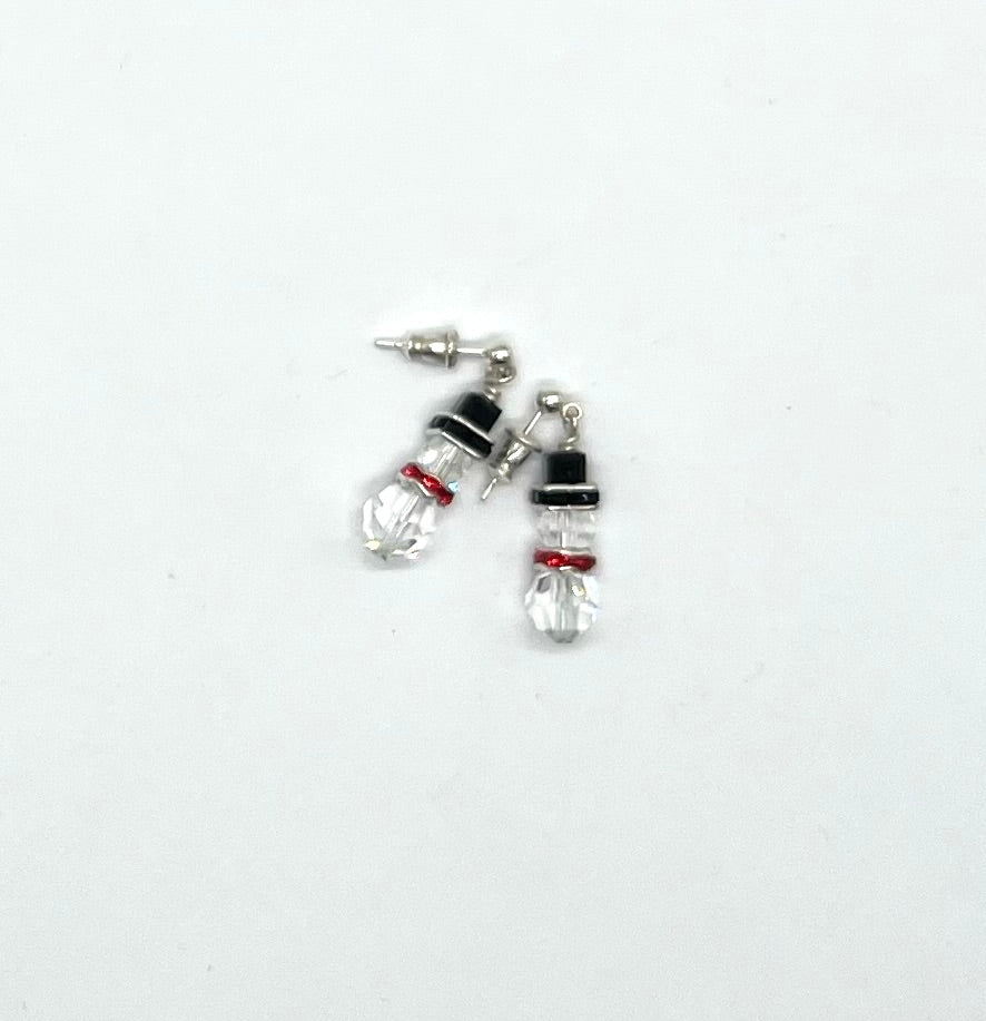 Holiday Snowmen Earrings