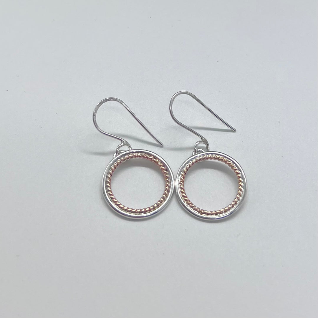 Circle Rope Earrings | Rashmi