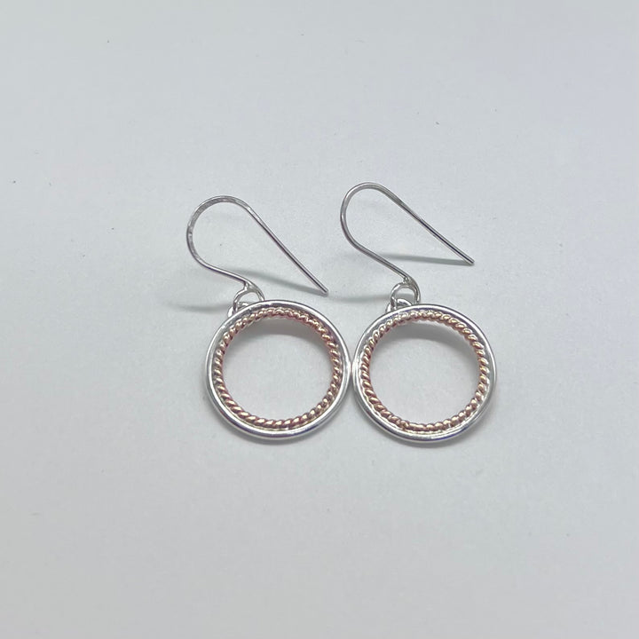 Circle Rope Earrings | Rashmi