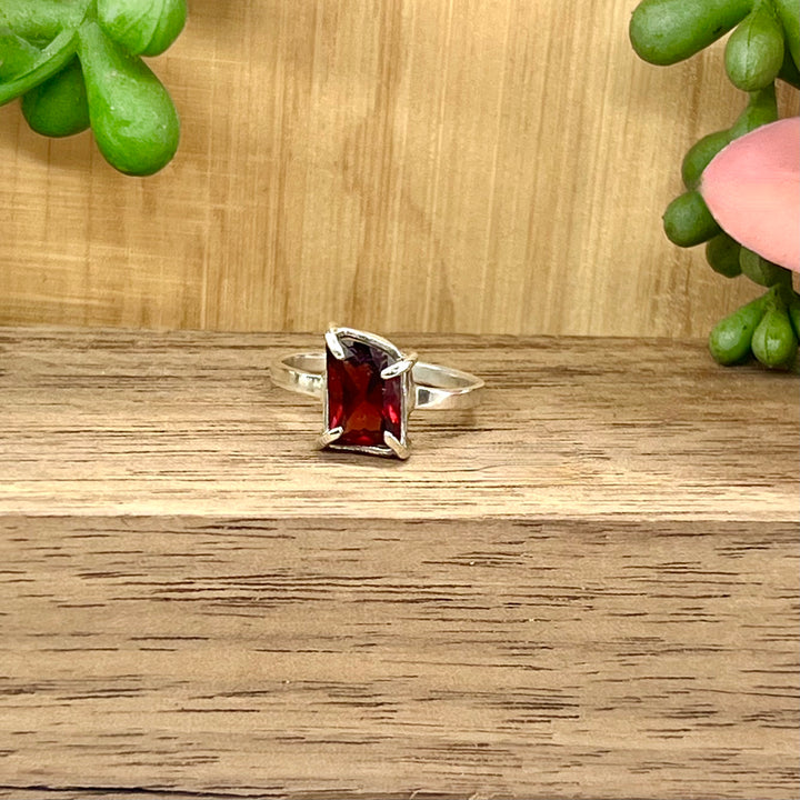 Fantasy Garnet Ring in Sterling Silver