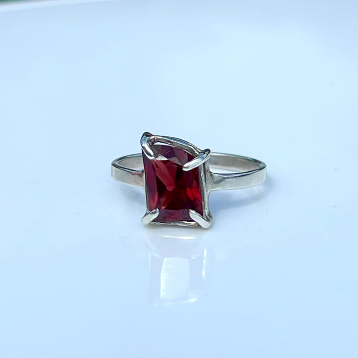 Fantasy Garnet Ring in Sterling Silver