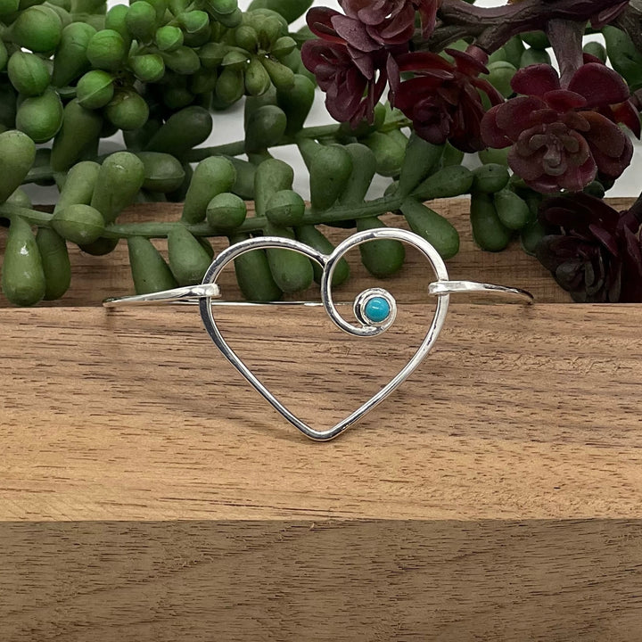 Wendy Heart Cuff Bracelet