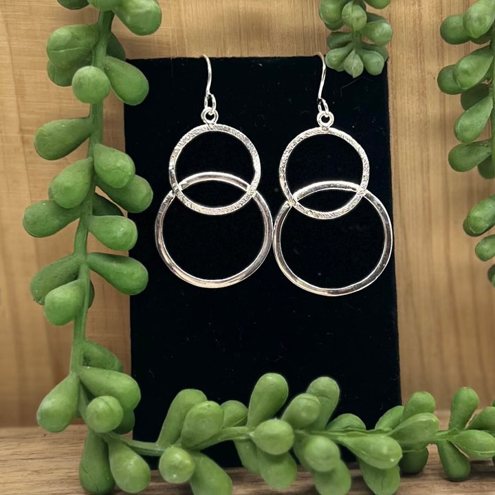 Double Circle Earrings | The Cassandra