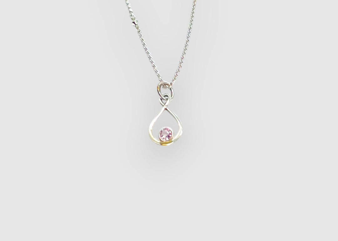 Susanne with Morganite Necklace