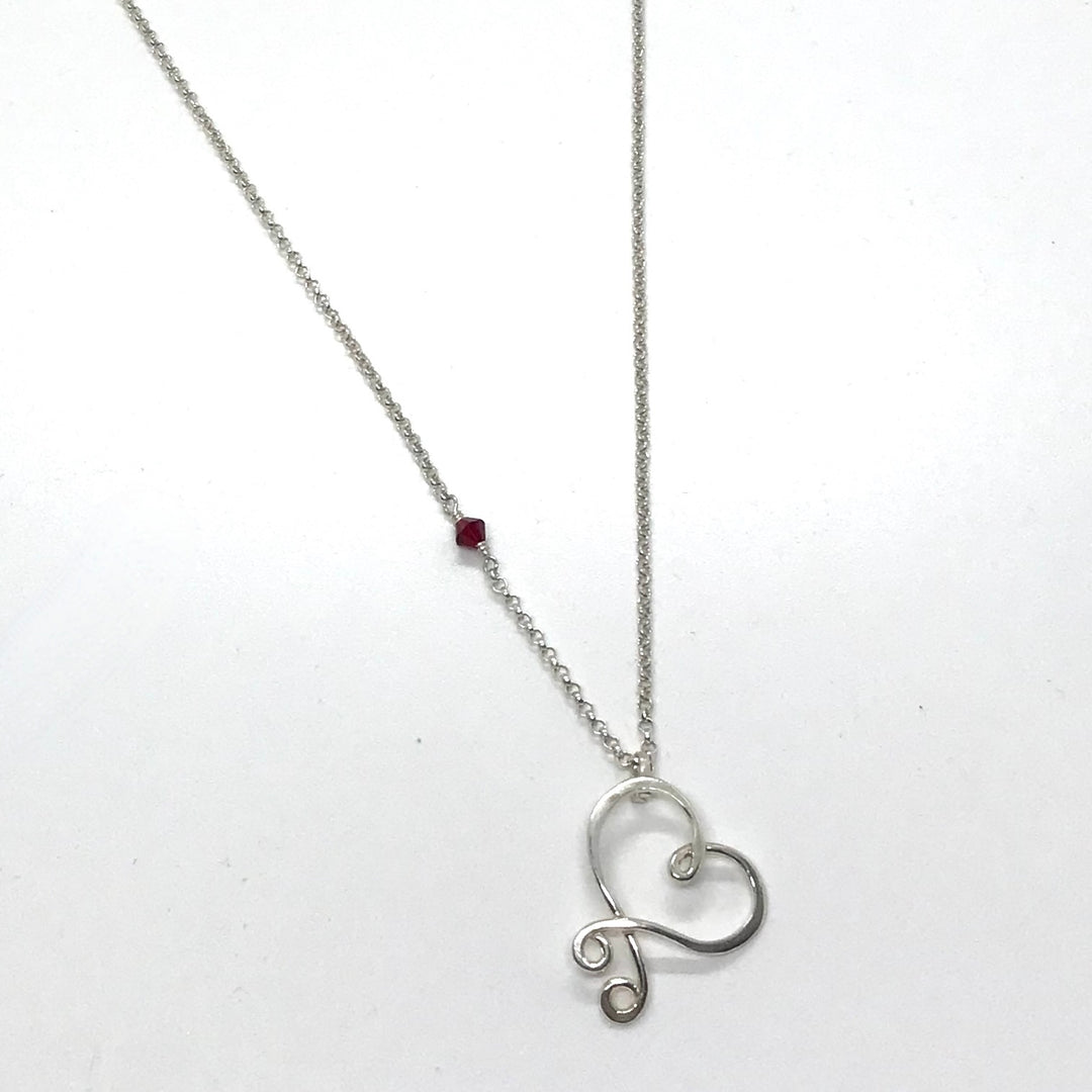 PMJ Signature Heart Necklace