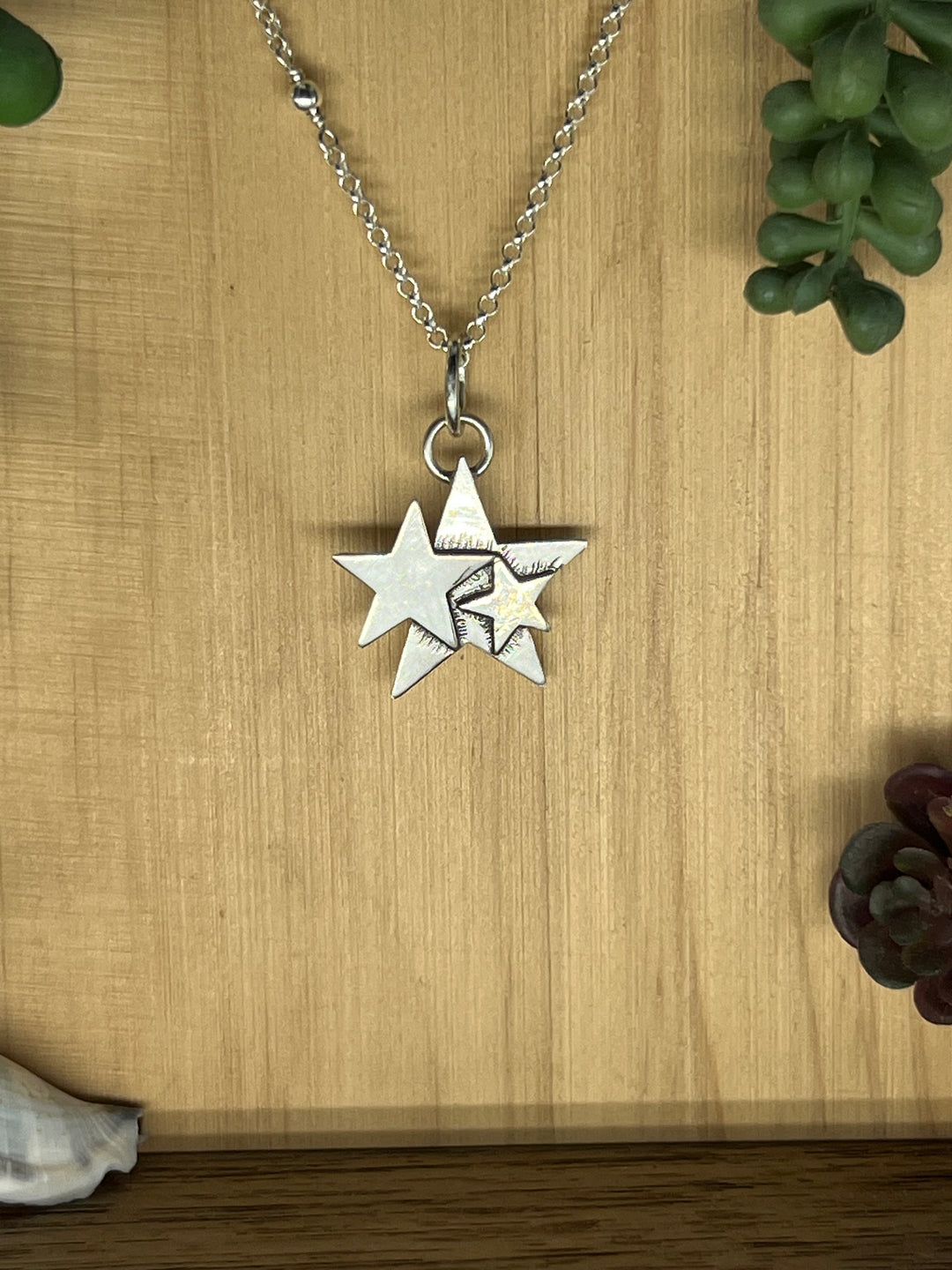 Sterling Silver Star Necklace