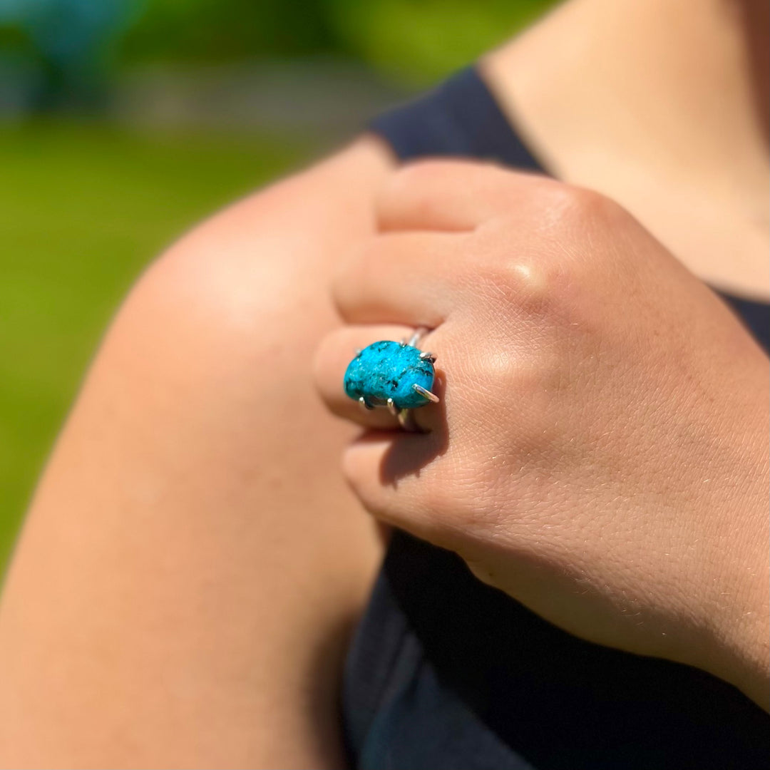 Claw Ring in Sterling Silver