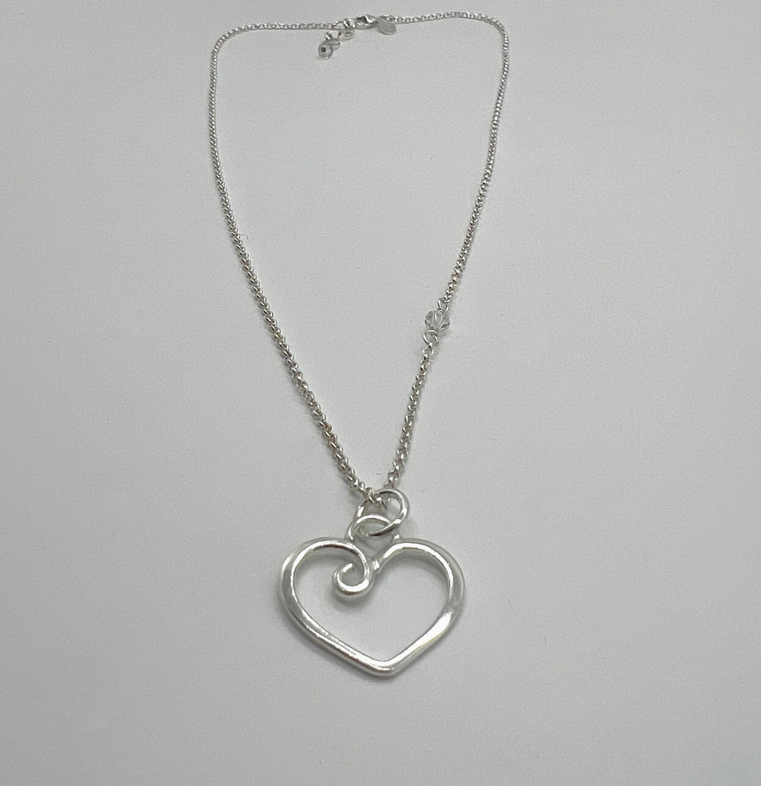 Silver Heart Necklace