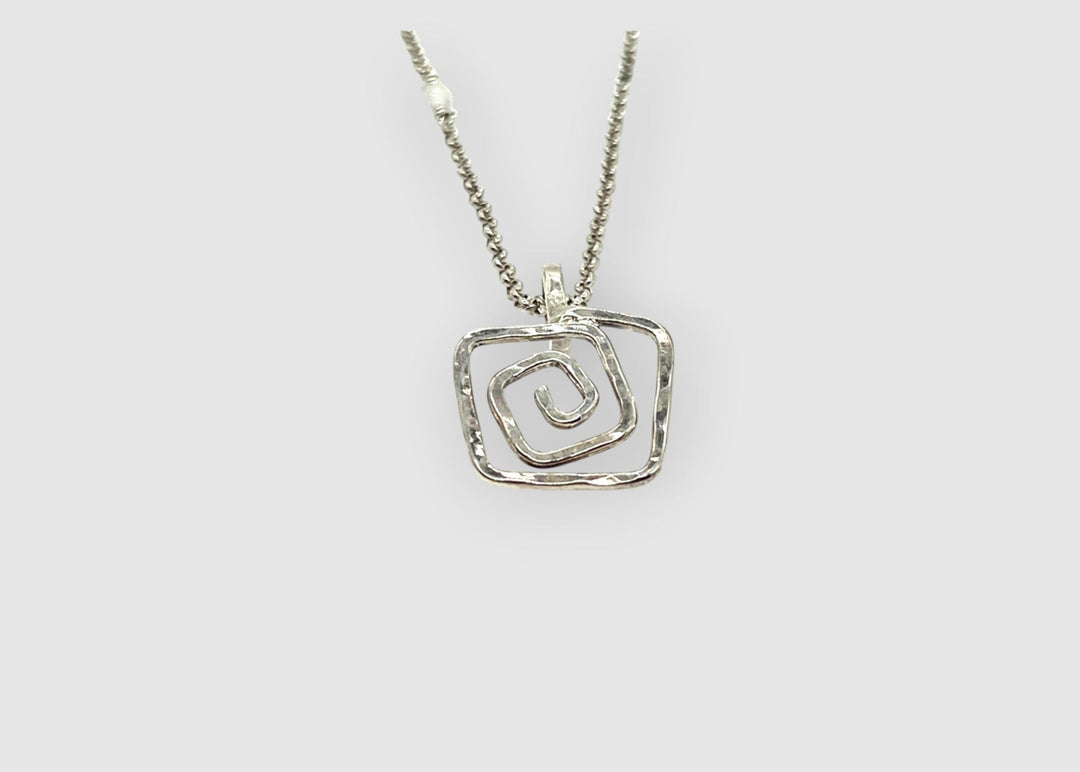 square necklace