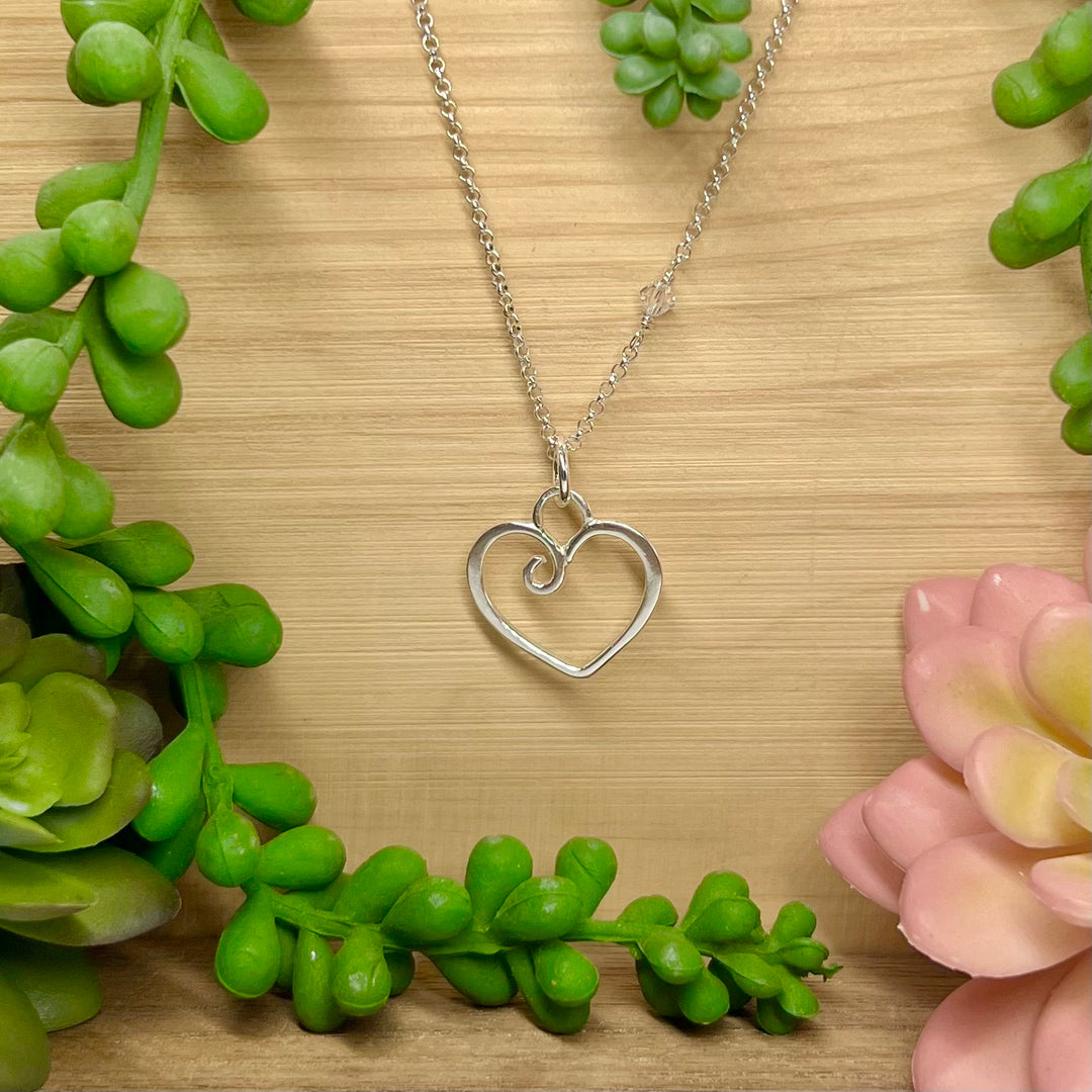 Silver Heart Necklace