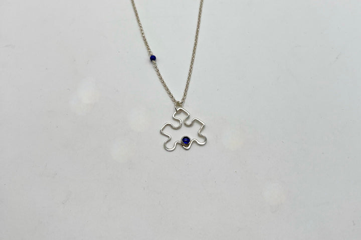 Temple Puzzle Piece Necklace